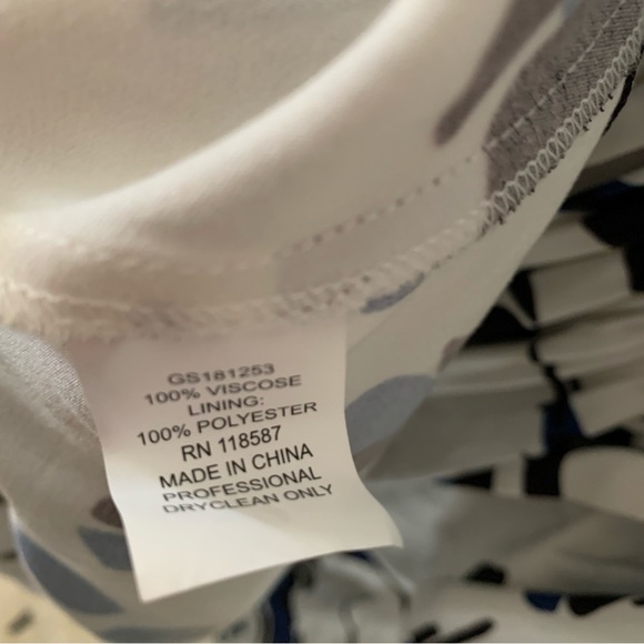 Jason Wu Grey Floral Tank Midi Dress with Open Back Sleeveless EUC Size - 2 - Picture 9 of 9